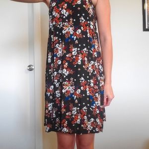 Floral tank dress